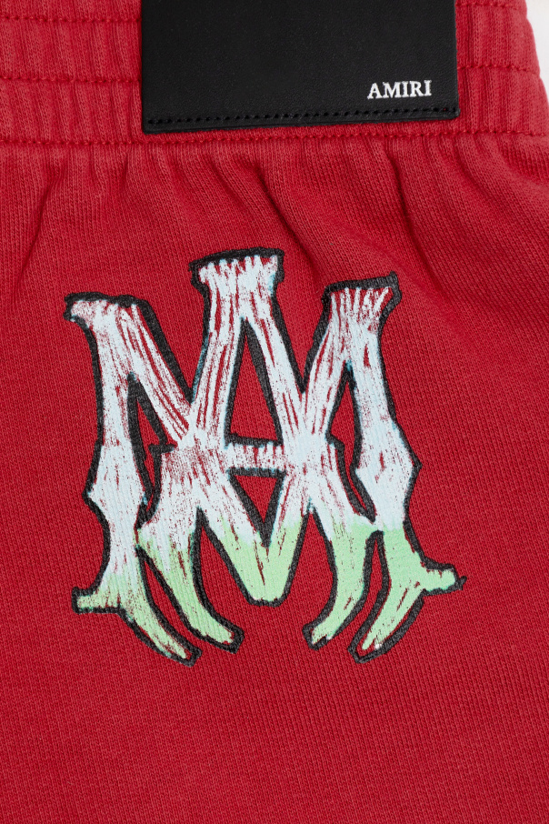 Amiri Kids Calções com estampado colorido