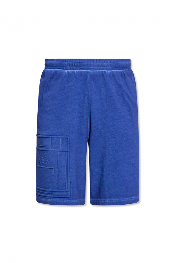 A-COLD-WALL* straight shorts with logo