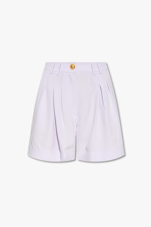 balmain Polos Pleated shorts