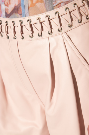Balmain Shorts with lace-up detail