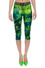 Versace Short leggings with Medusa head
