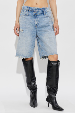 AllSaints `Aki` denim shorts