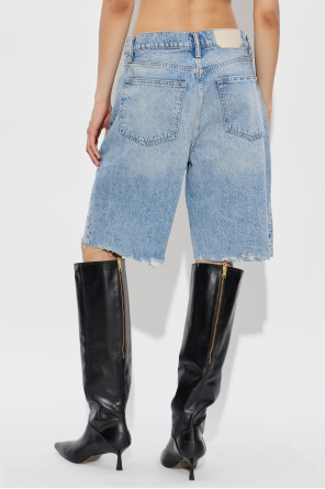 AllSaints `Aki` denim shorts