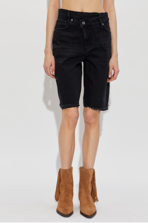 AllSaints ‘Aki’ denim shorts