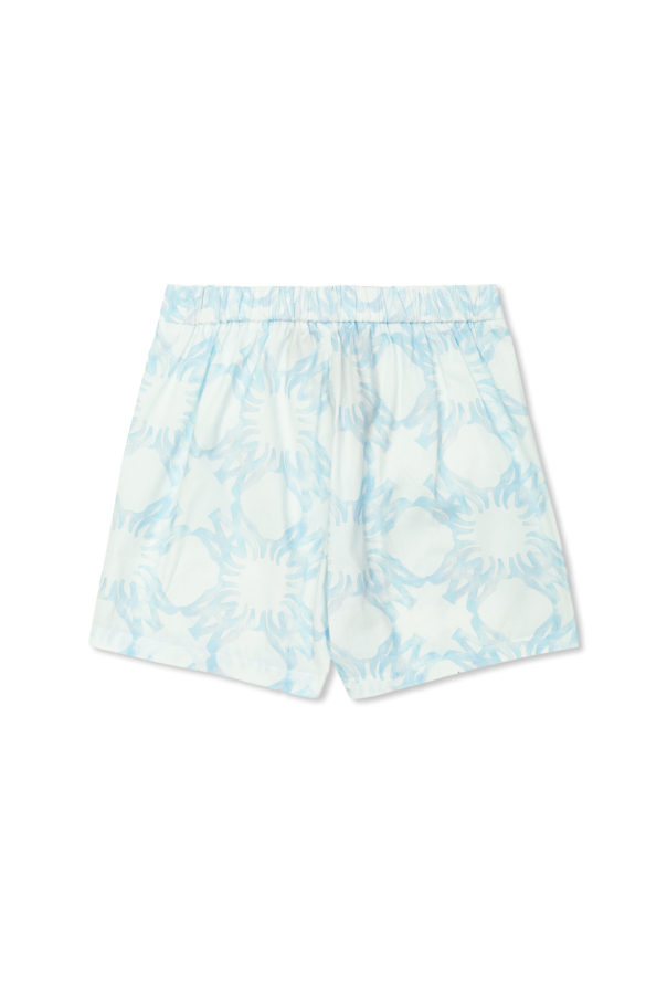 Amiri Kids Pantalones cortos con monograma