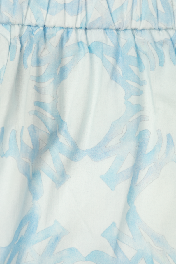 Amiri Kids Pantalones cortos con monograma