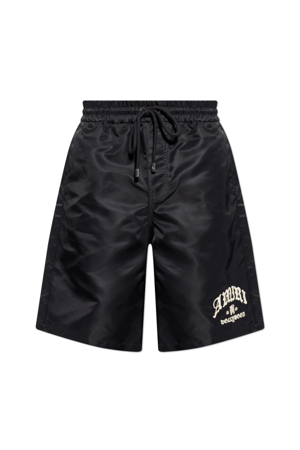 Logo shorts od Amiri