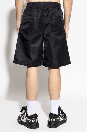 Amiri Logo shorts