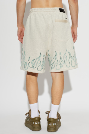 Amiri Logo shorts