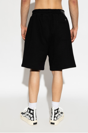 Amiri Pantalones cortos de chándal con logo estampado