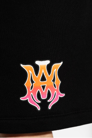 Amiri Pantalones cortos de chándal con logo estampado