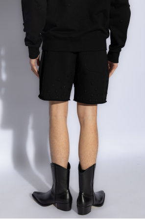 Amiri Ankle shorts with application