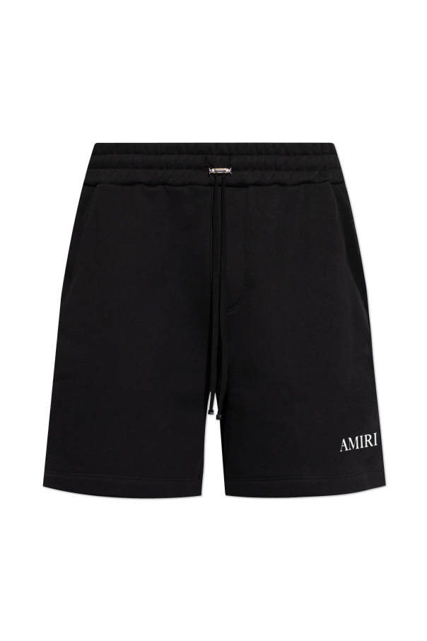 Amiri Cotton shorts with printed logo