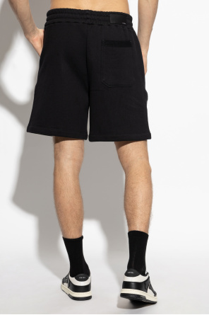 Amiri Cotton shorts with printed logo