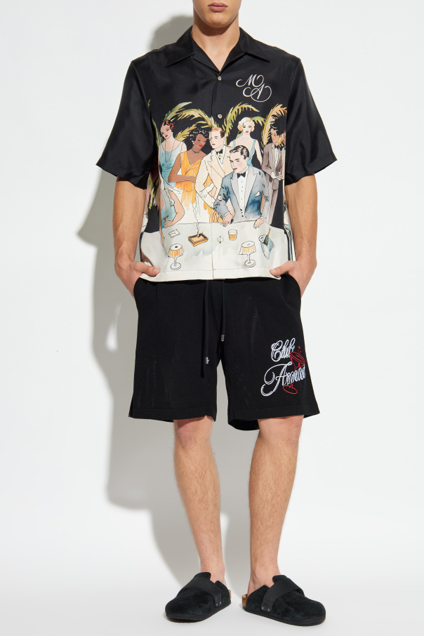 Amiri Shorts with embroidered logo