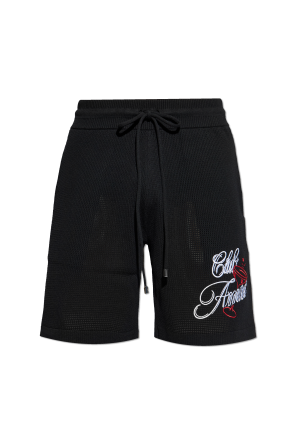 Pantalones cortos con logo bordado