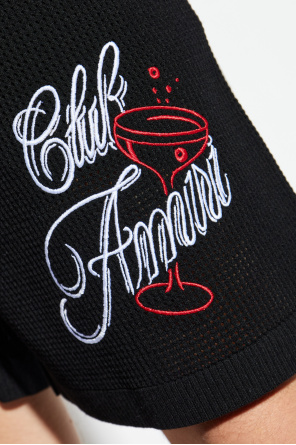Amiri Shorts with embroidered logo