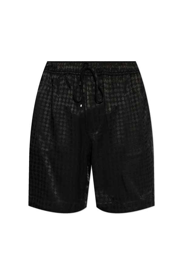 Amiri Logo shorts