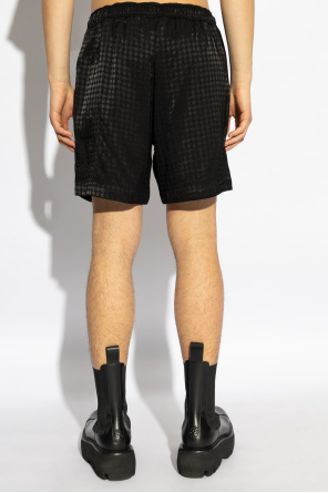 Amiri Logo shorts