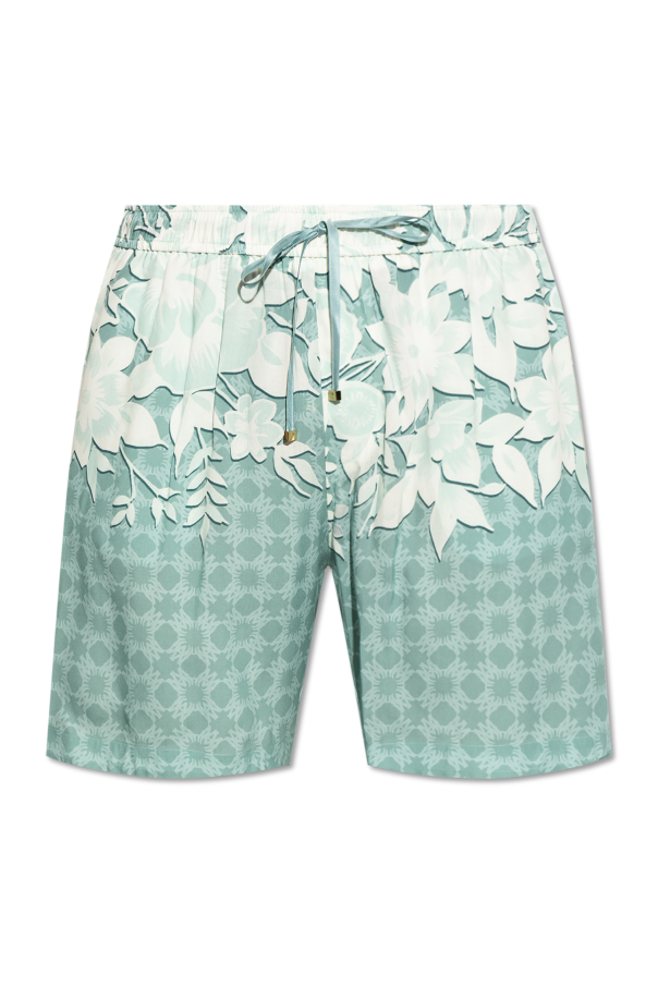 Amiri Floral print shorts