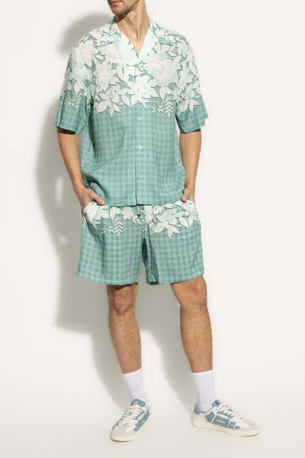 Amiri Floral print shorts