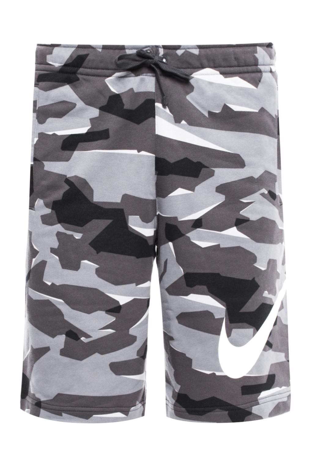 nike grey camo shorts