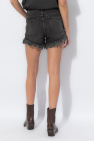 AllSaints GREY Denim shorts 'Astrid'