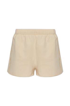 Raw-hem shorts