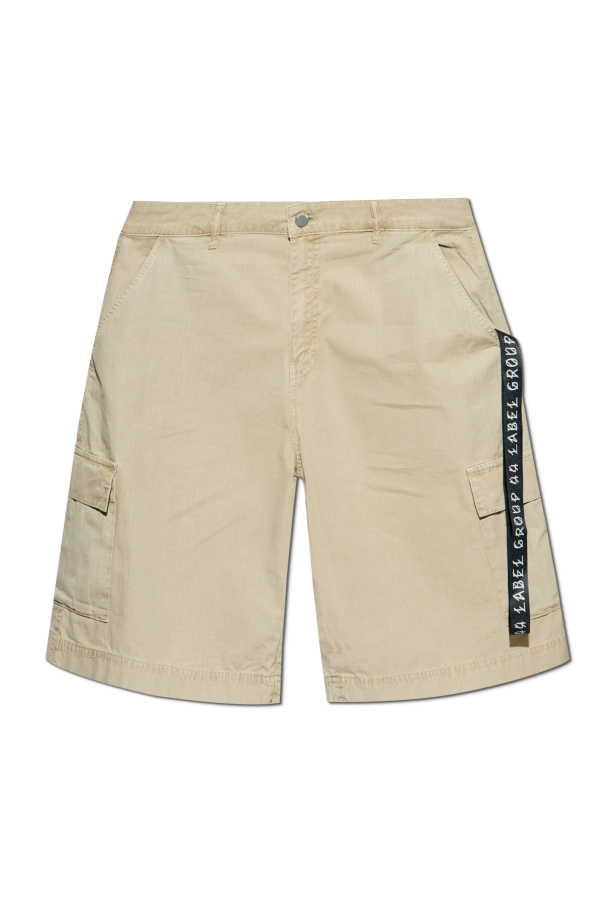 44 Label Group Pantalones cortos con bolsillos