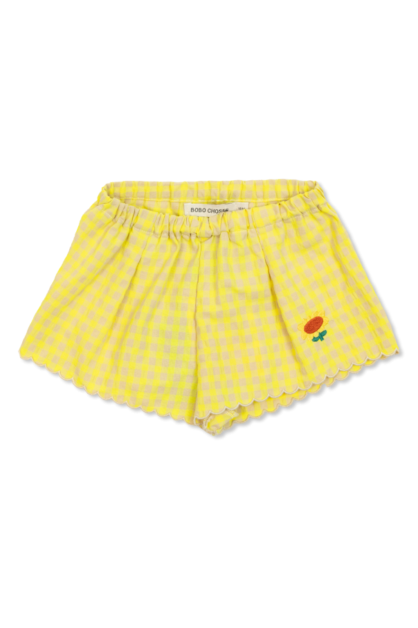 Bobo Choses Check pattern shorts