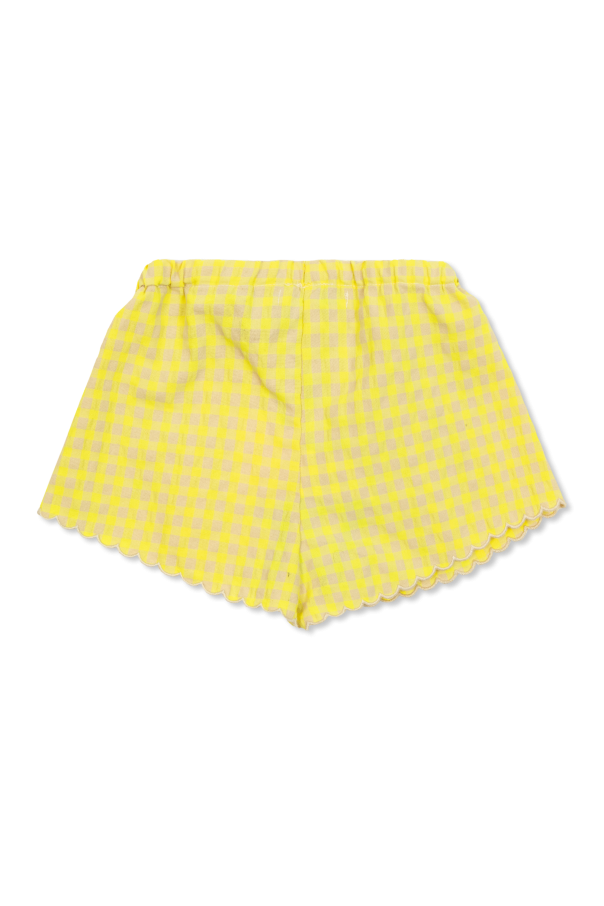 Bobo Choses Check pattern shorts