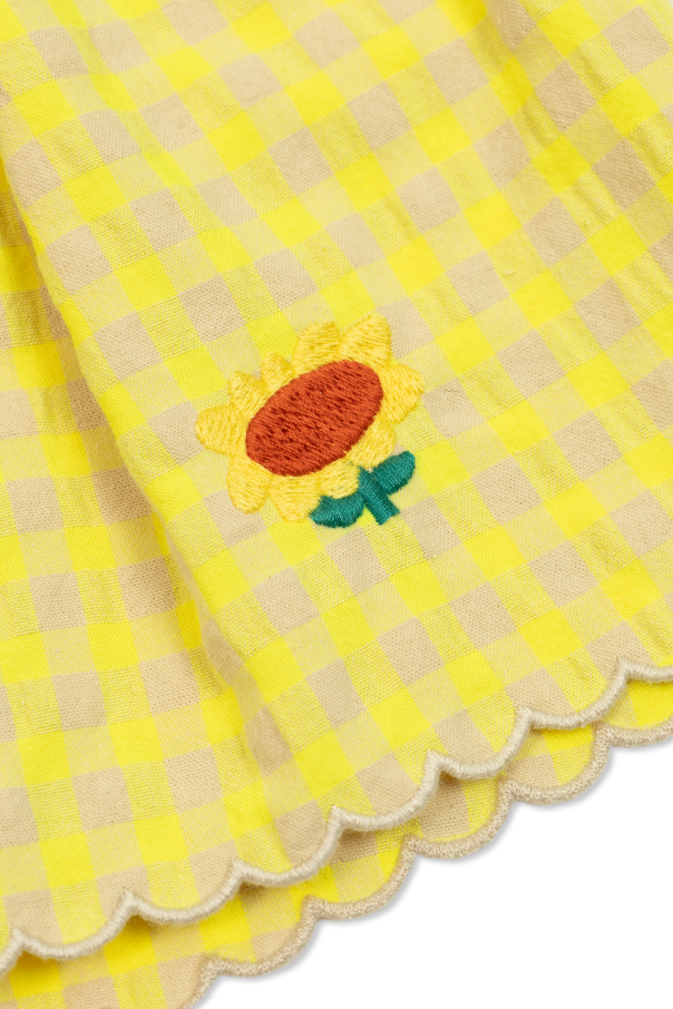 Bobo Choses Check pattern shorts