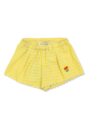 Check pattern shorts
