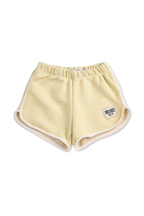 Szorty z naszywką z logo