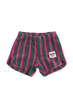 Szorty z bawełny typu `frotte`