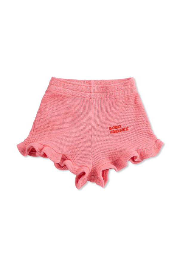Shorts with embroidered logo od Bobo Choses