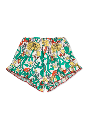 Floral pattern shorts