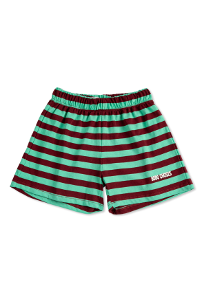 Striped pattern shorts