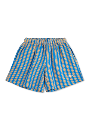 Striped pattern shorts