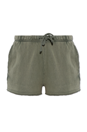 Raw-hem shorts