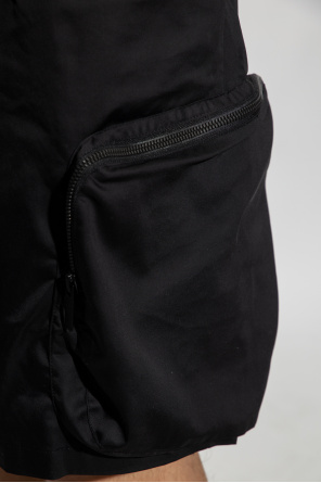 White Mountaineering Shorts with multiple pockets