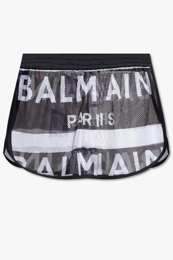 Balmain Beach shorts with logo