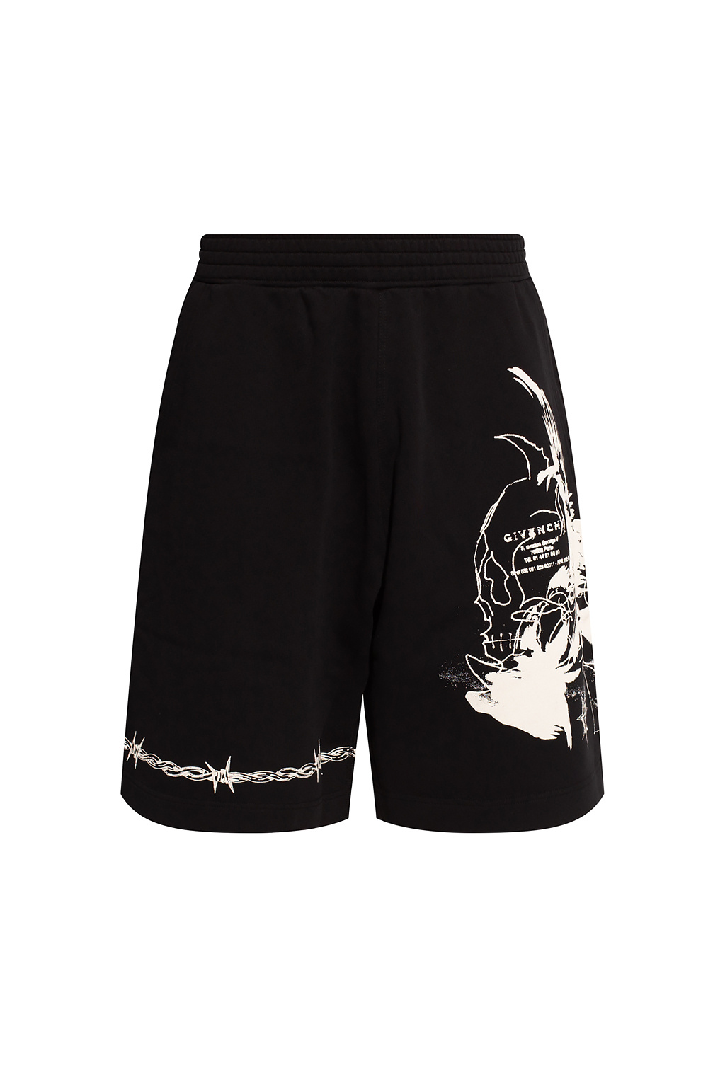 Givenchy Antigona padded crossbody bag - Black Printed shorts Givenchy -  InteragencyboardShops Italy