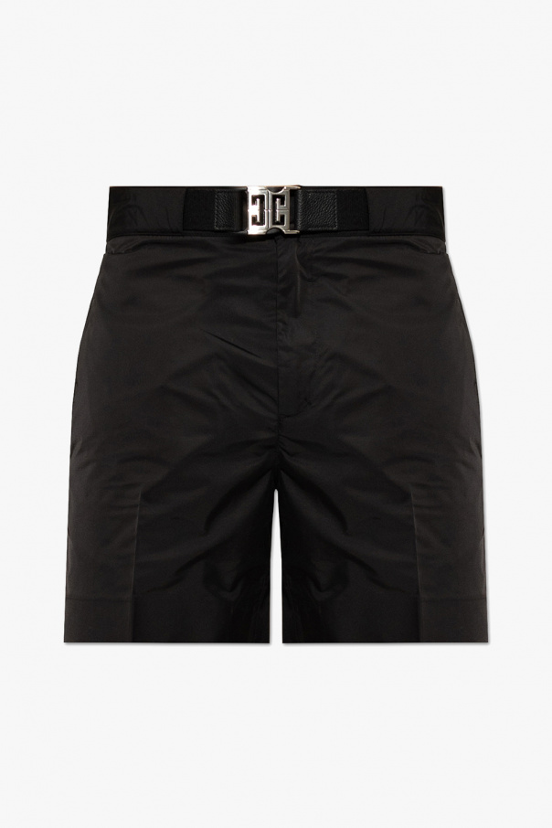 Givenchy Shorts with 4G buckle