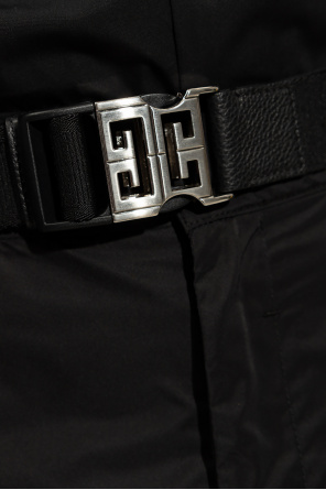Givenchy Borsa Givenchy Nightingale in pelle nera con decoro di borchie