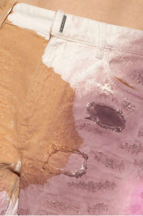 Givenchy Distressed denim shorts