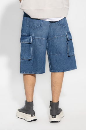 givenchy jacket Denim shorts