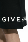 Givenchy BLACK Shorts with logo