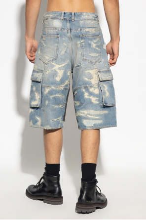 Givenchy Denim shorts with vintage effect