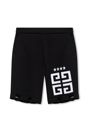 Givenchy bottoms Black Embroidered 4G T-Shirt